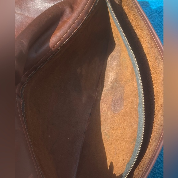 Vintage Coach Buckled Clutch - RARE 1977 (tabac) - Picture 8 of 11